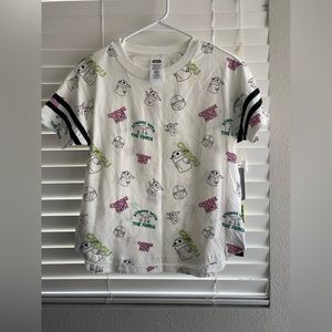 🌟Host Pick!!🌟NWT Grogu & Mandalorian T-Shirt.